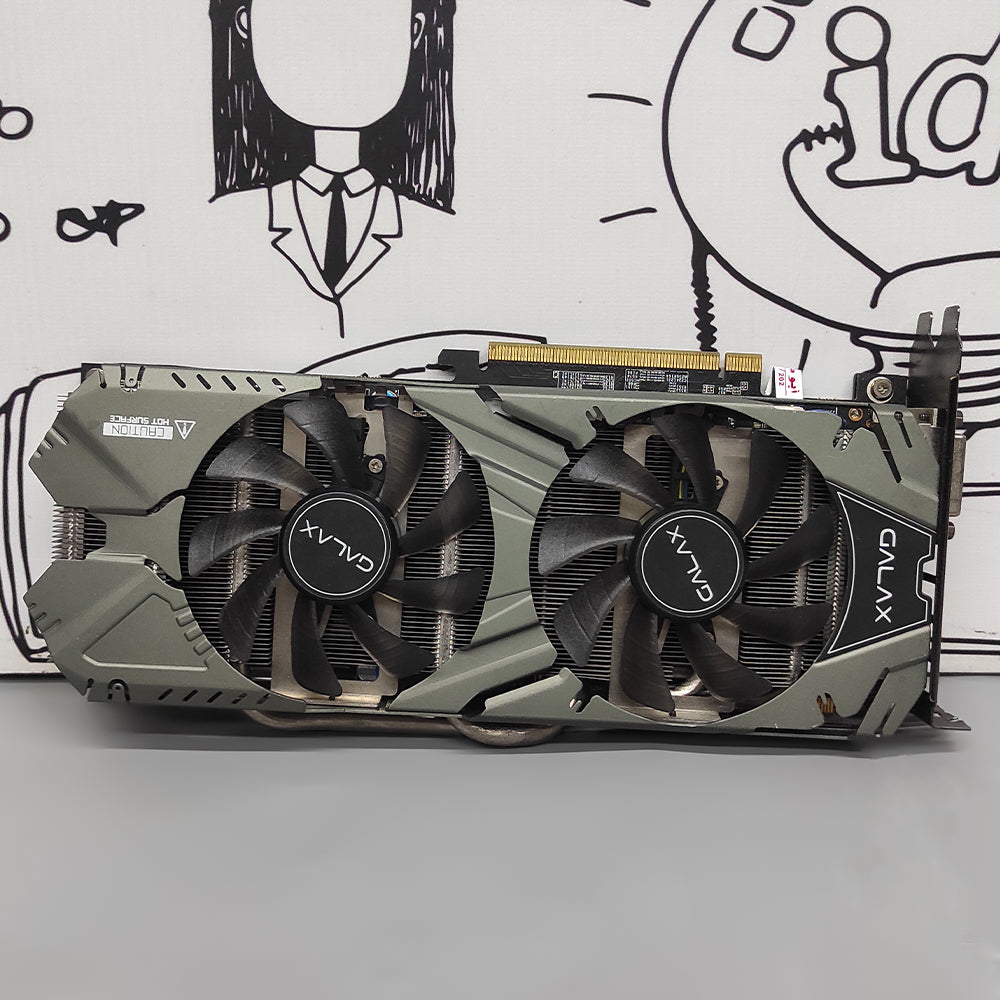 كارت شاشة جلاكس جيفورس 4 جيجابايت GTX 970 EXOC GDDR6 (استعمال خارج)