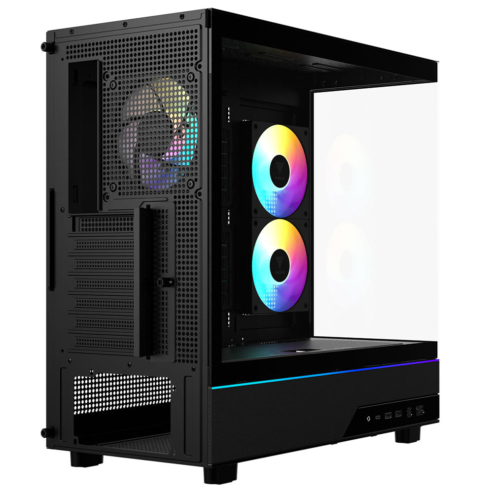 Gamdias ATLAS M5 ARGB Gaming Mid Tower Case - Black