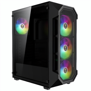 Gamdias AURA GC1 ELITE ARGB Gaming Mid Tower Case + AURA GP650 80 Plus White Power Supply 650W