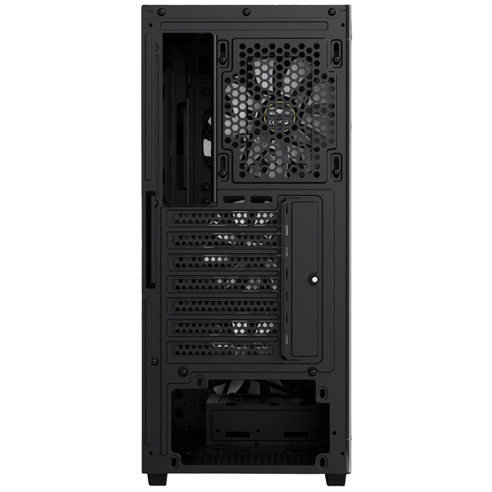 Gamdias AURA GC2 ELITE ARGB Gaming Mid Tower Case + AURA GP750 80 Plus White Power Supply 750W
