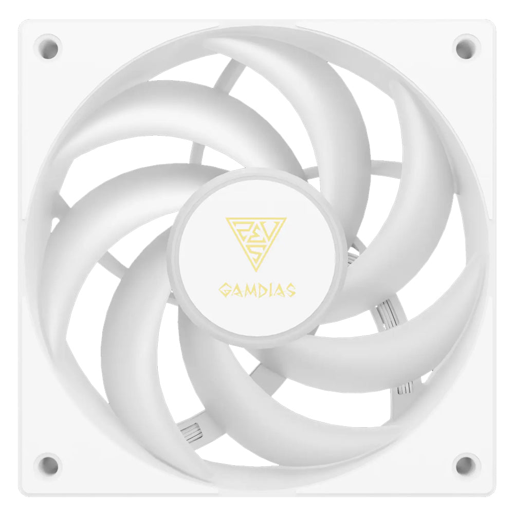 نظام تبريد مائي للبروسيسور جامدياس AURA GL360 V2 WH ARGB AIO