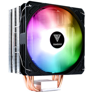 Gamdias BOREAS E1-410 RGB CPU Air Cooler - Black