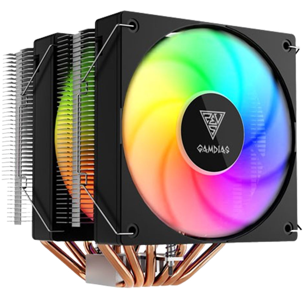 Gamdias BOREAS M1-620 ARGB CPU Air Cooler - Black