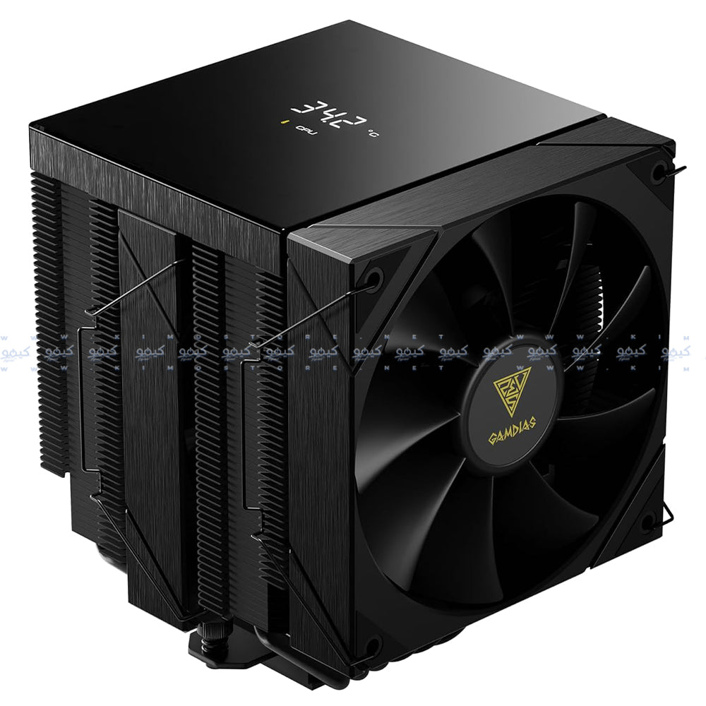 Gamdias BOREAS P2-62D CPU Air Cooler - Black