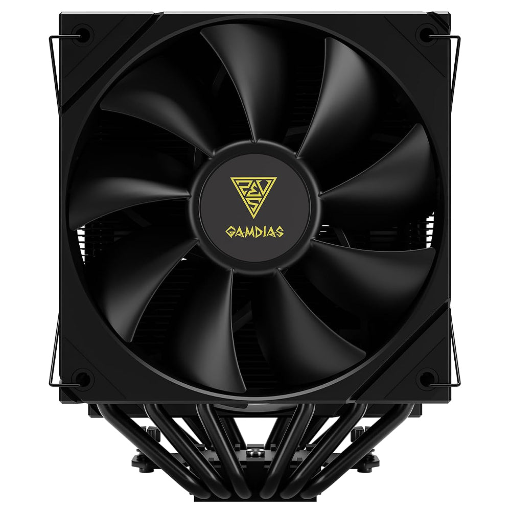 Gamdias BOREAS P2-62D Digital CPU Air Cooler - Black