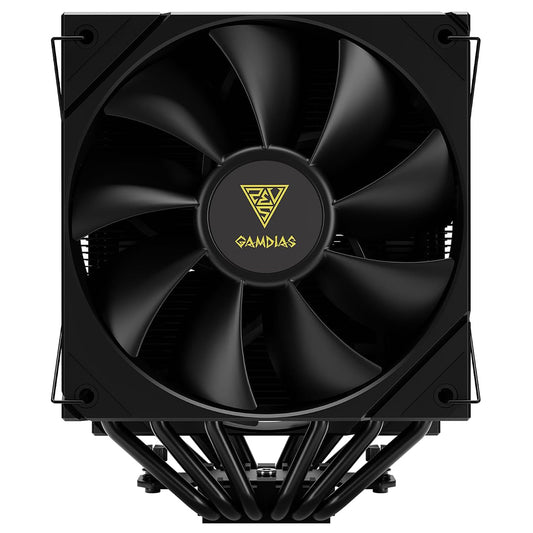 Gamdias BOREAS P2-62D Digital CPU Air Cooler - Black