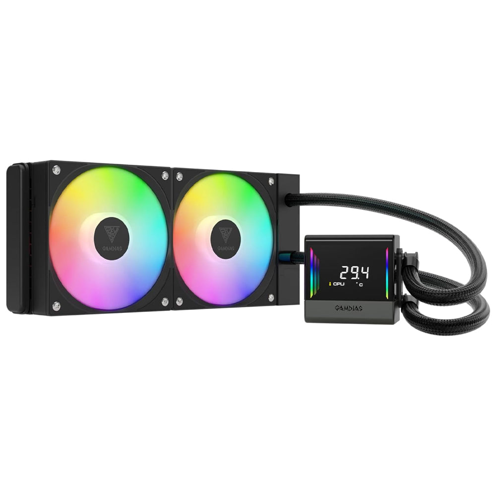 Gamdias CHIONE E4-240 DIGITAL ARGB AIO CPU Liquid Cooler