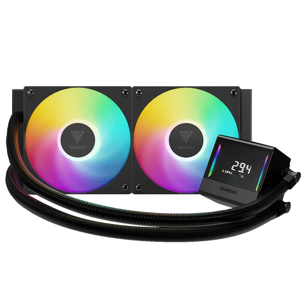 Gamdias CHIONE E4-240 V2 DIGITAL ARGB AIO CPU Liquid Cooler