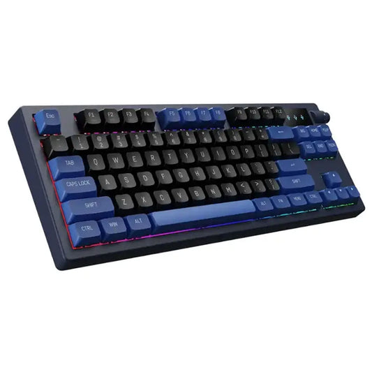 كيبورد جامدياس سلكى سويتش أحمر RGB جيمنج إنجليزى HERMES E7