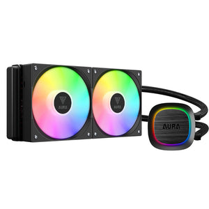 نظام تبريد مائي للبروسيسور جامدياس AURA GL240 V2 ARGB AIO