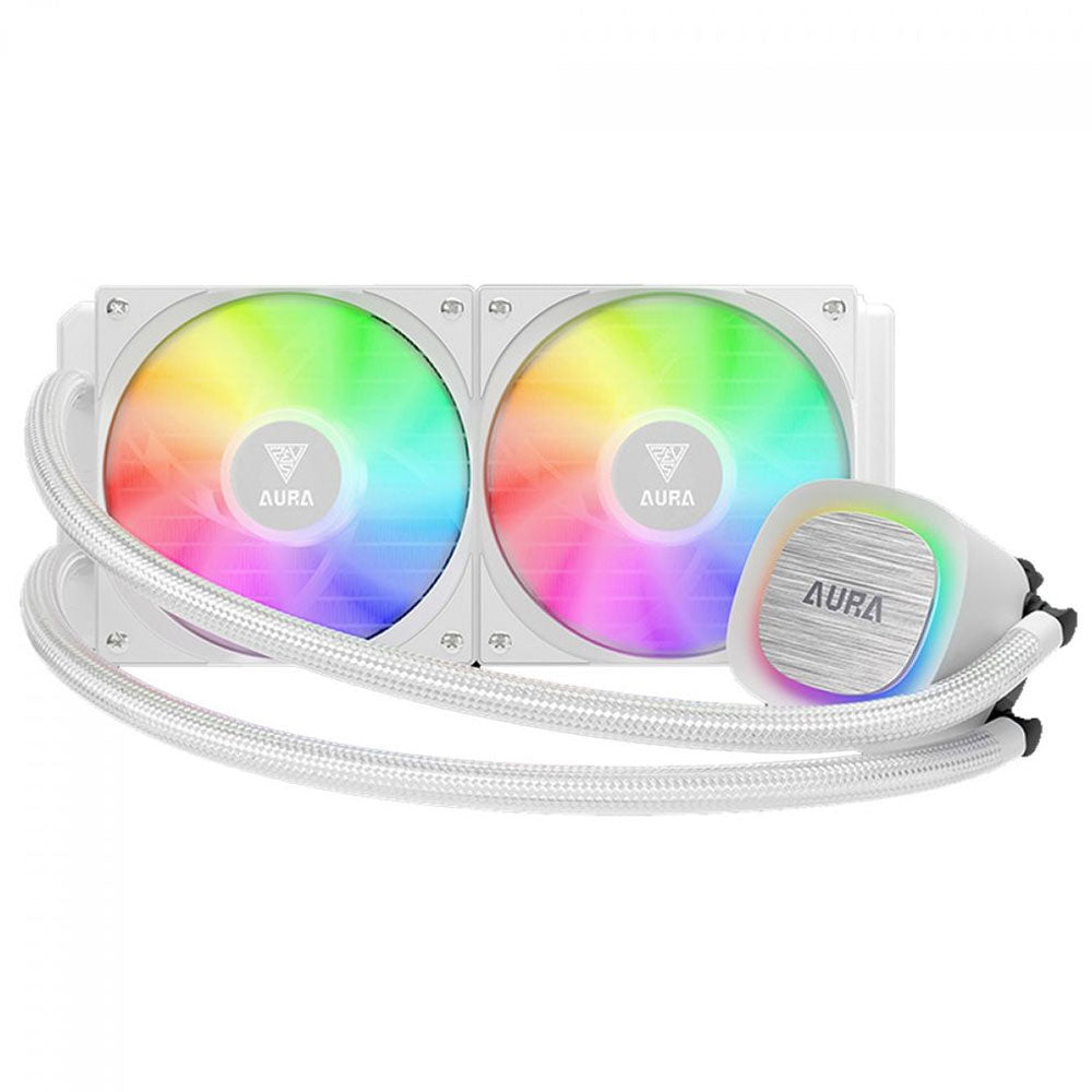 Gamdias AURA GL240 V2 WH ARGB AIO CPU