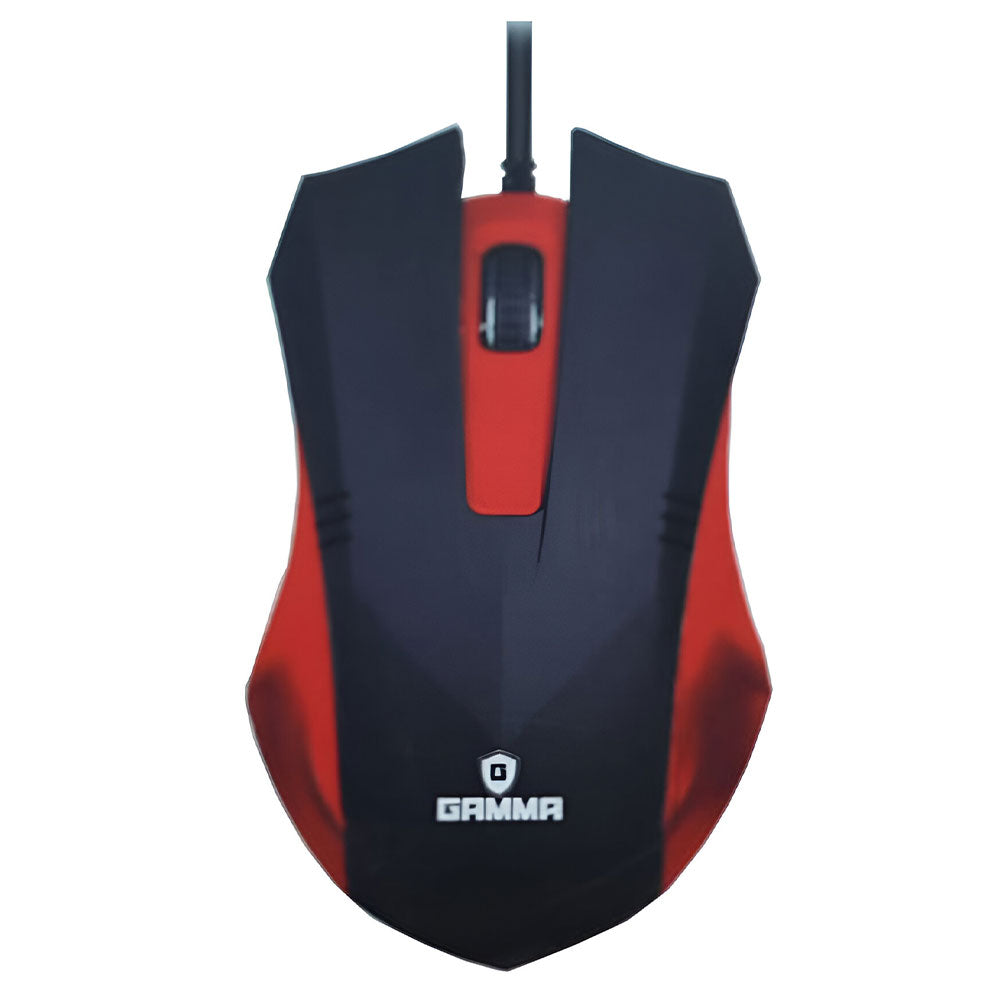 Gamma GT-107 Wired Mouse 1600Dpi - Red