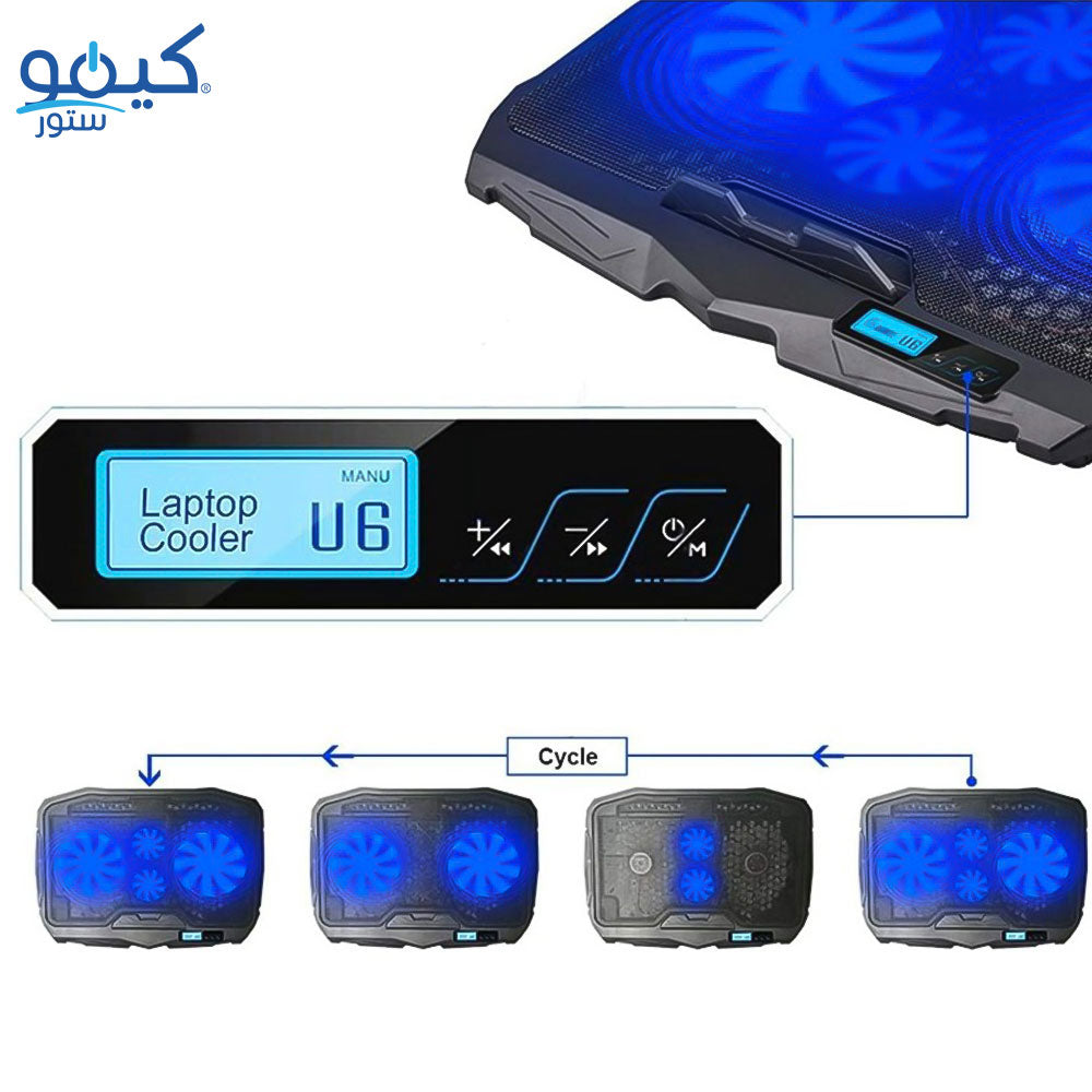 لوحة تبريد لاب توب جاما GT-18