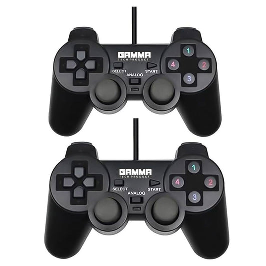 Gamma GT-201 Double Wired Gamepad With Analog