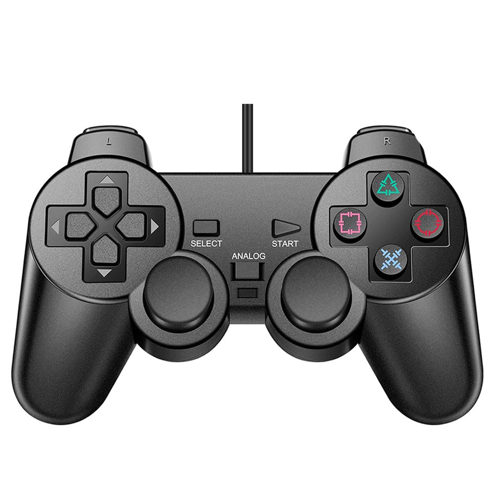 Gamma GT-206 Single Wired Gamepad With Analog - Black