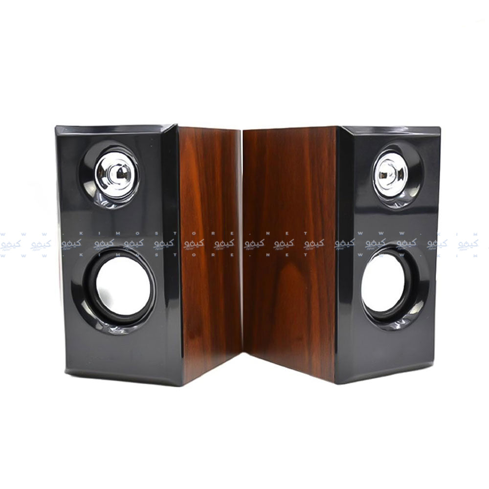 Gamma GT-304 Speaker 2.0 - Wooden Black