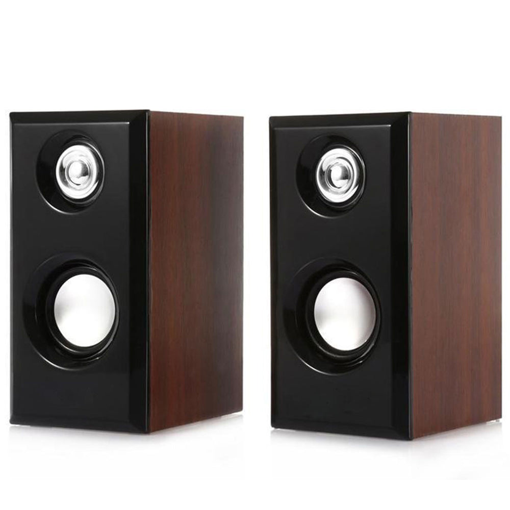 Gamma GT-304 Speaker 2.0 - Wooden Black