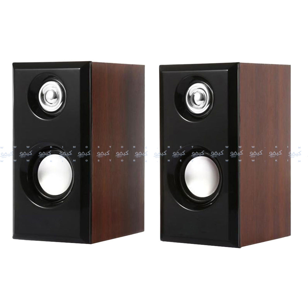 Gamma GT-304 Speaker 2.0 - Wooden Black