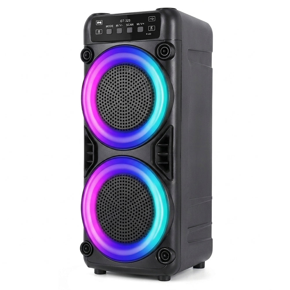 سبيكر بلوتوث متنقل جاما GT-323 RGB 1.0