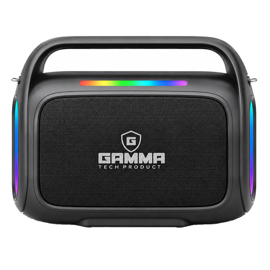 Gamma GT-719 RGB Portable Bluetooth Speaker 1.0 - Black