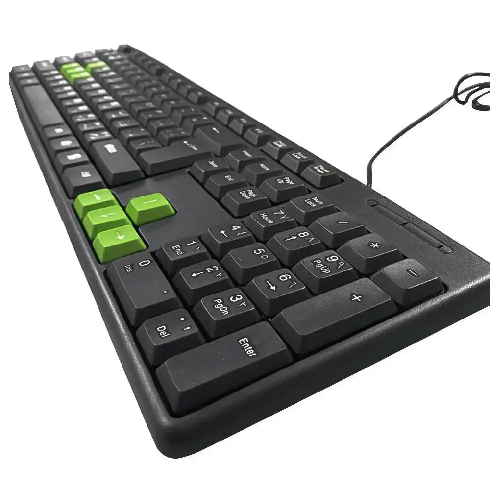 Gamma K-15 Wired Keyboard English & Arabic