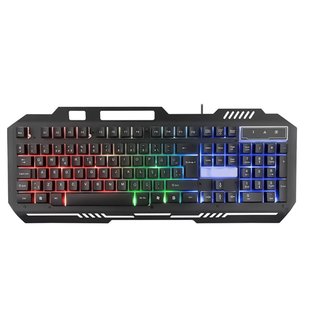 Gamma K-513 Wired Rainbow Gaming Keyboard + Mouse Combo 
