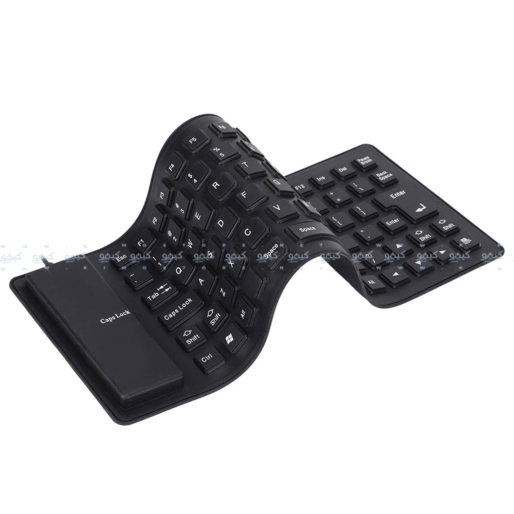 Flexible Wired Keyboard English & Arabic