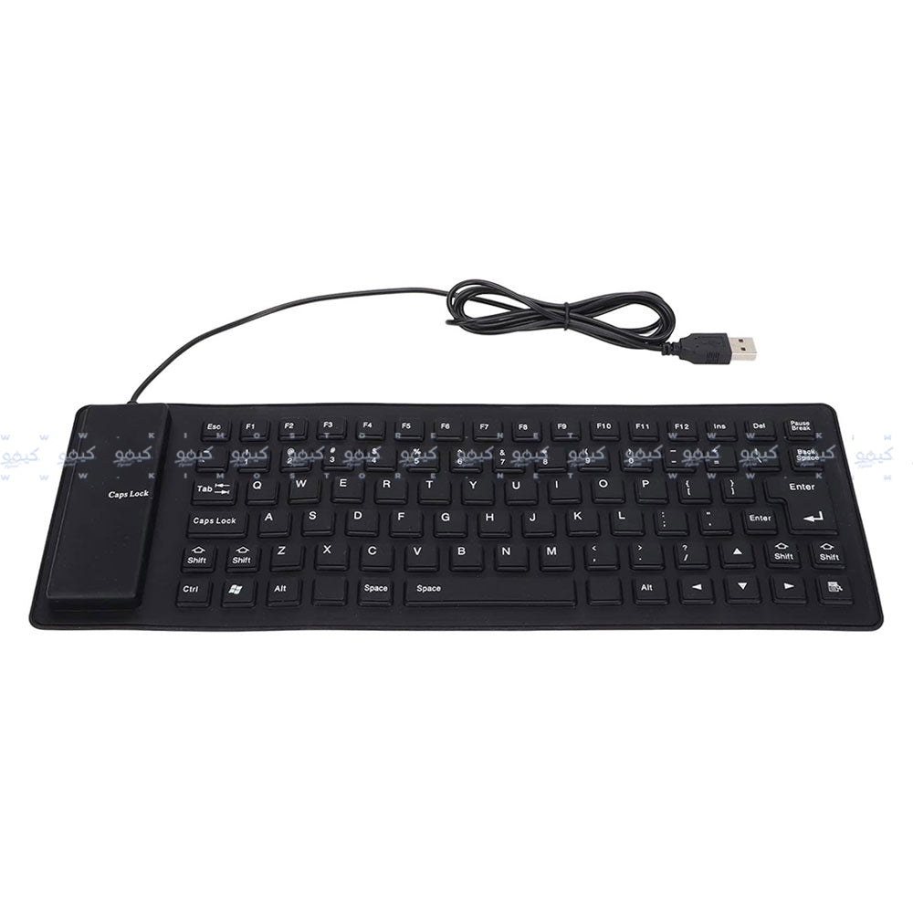 Flexible Wired Keyboard English & Arabic