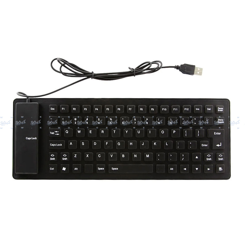 Flexible Wired Keyboard English & Arabic