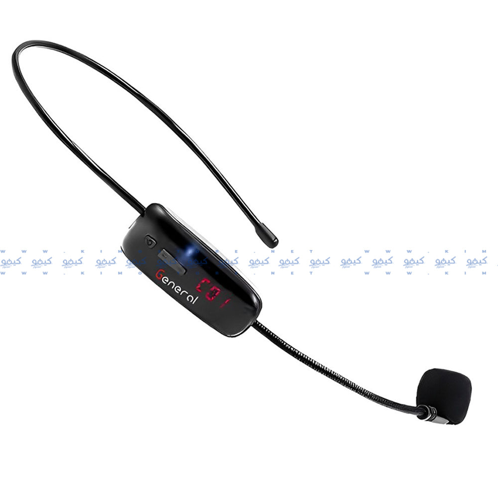 ميكروفون سماعة الرأس لاسلكي جنرال GH-W1
