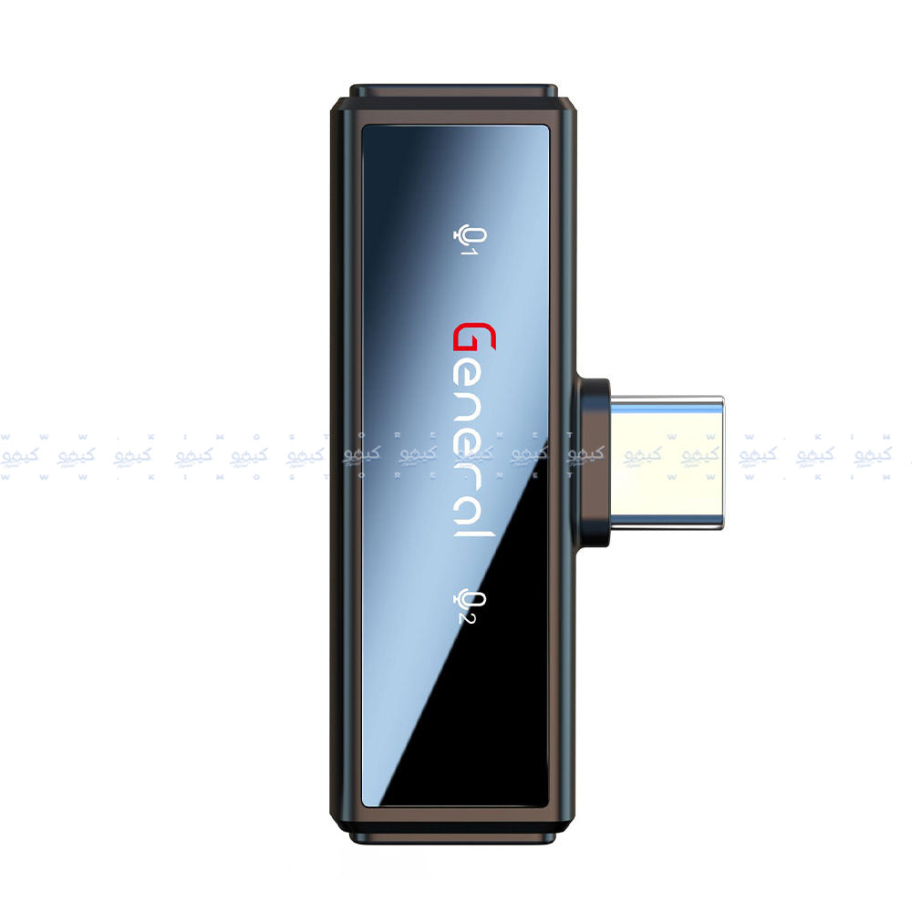 General GM31 Type-C 2.4GHz Dual Channel Wireless Microphone System