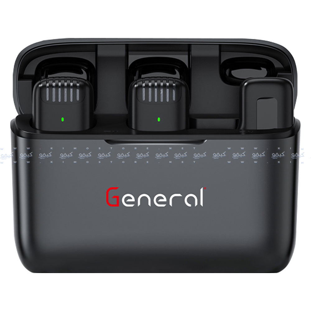 General GM39 Type-C 2.4GHz Dual Channel Wireless Microphone System
