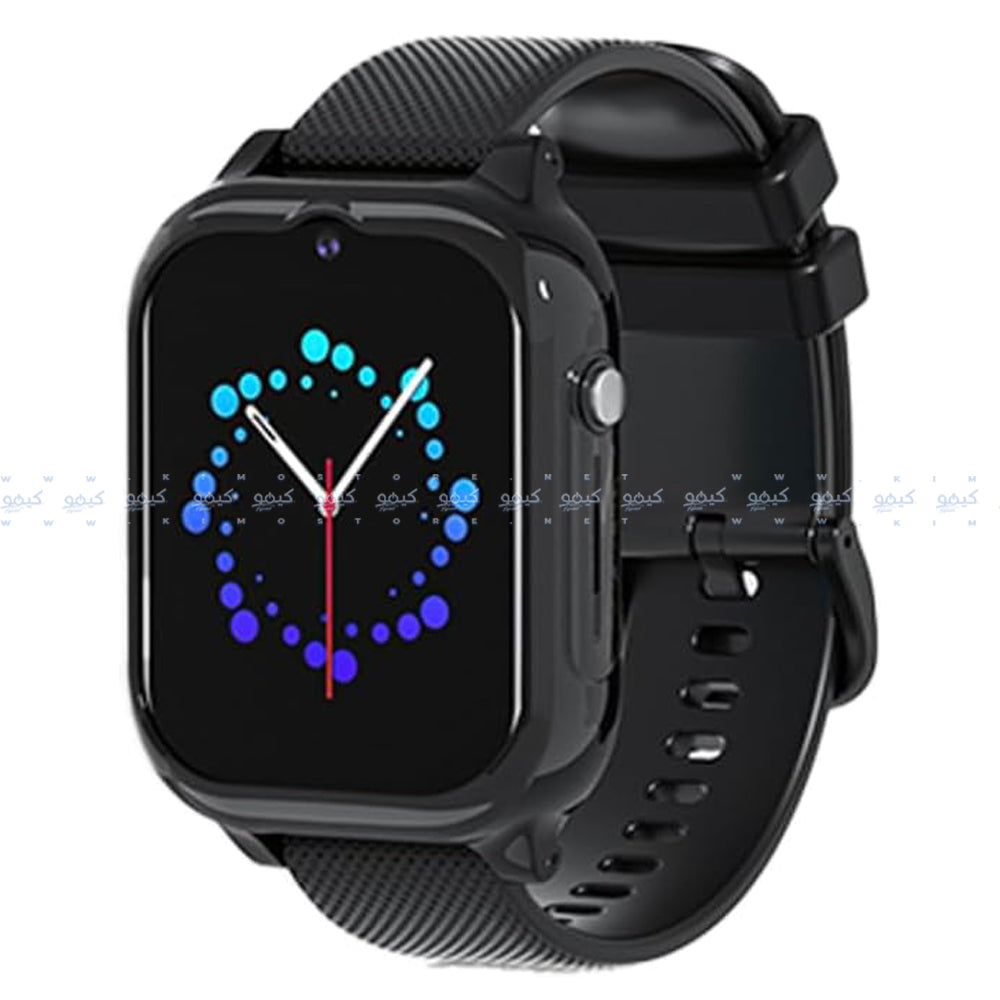 General GW29 Kids 4G Smart Watch Black Case With Black Strap