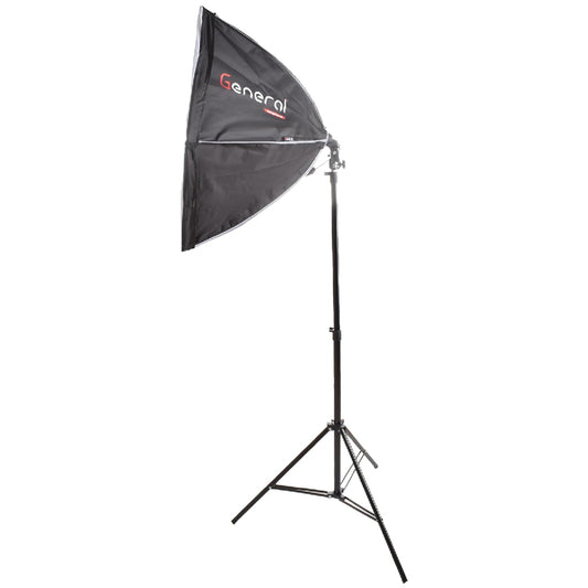 مجموعة اوكتا بوكس جنرال 65 سم مع شبكة ولمبتين 150 وات KIT2PC Soft Box II