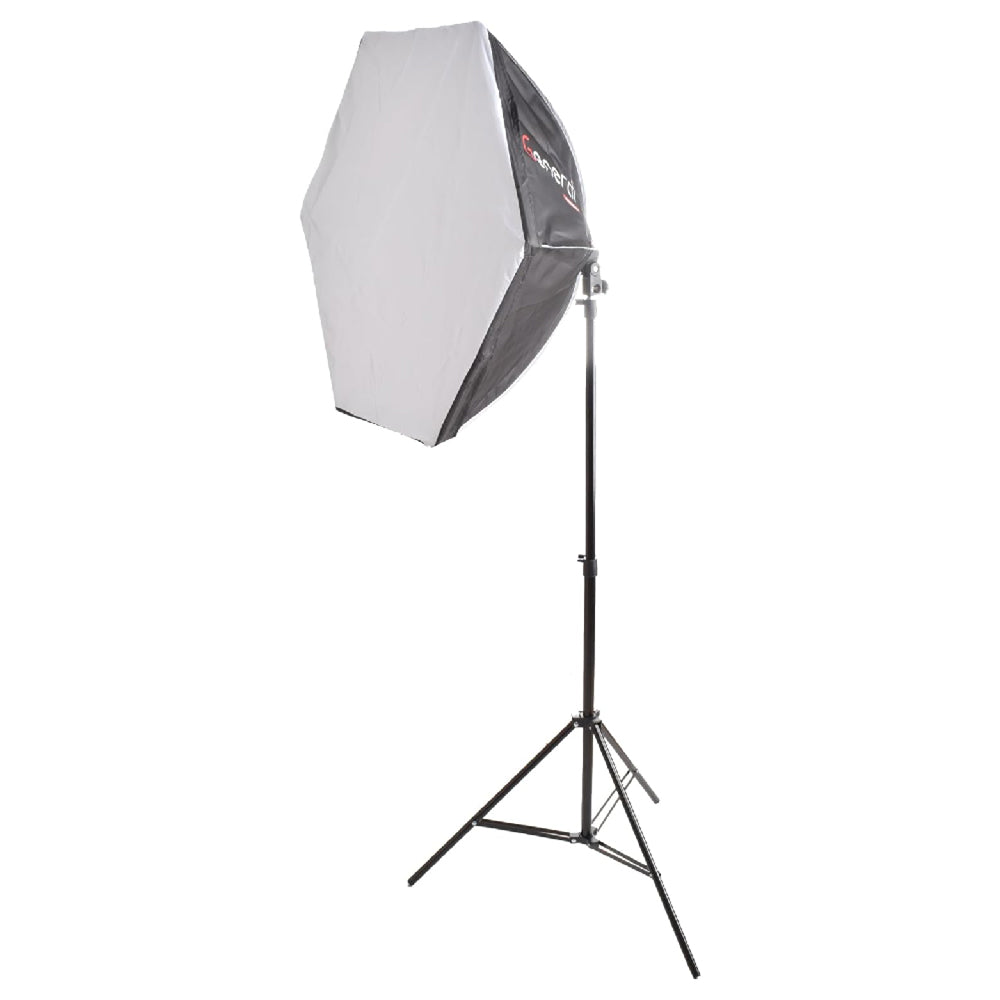 General Light KIT2PC With Octa Box II 65cm LED 2 Lamp 150W With Grid