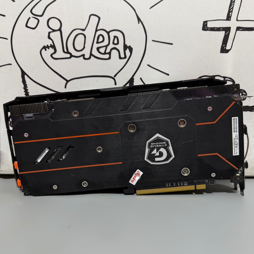كارت شاشة جيجابايت جيمينج 6 جيجابايت GeForce GTX 1060 XTREME GDDR5 (استعمال خارج)