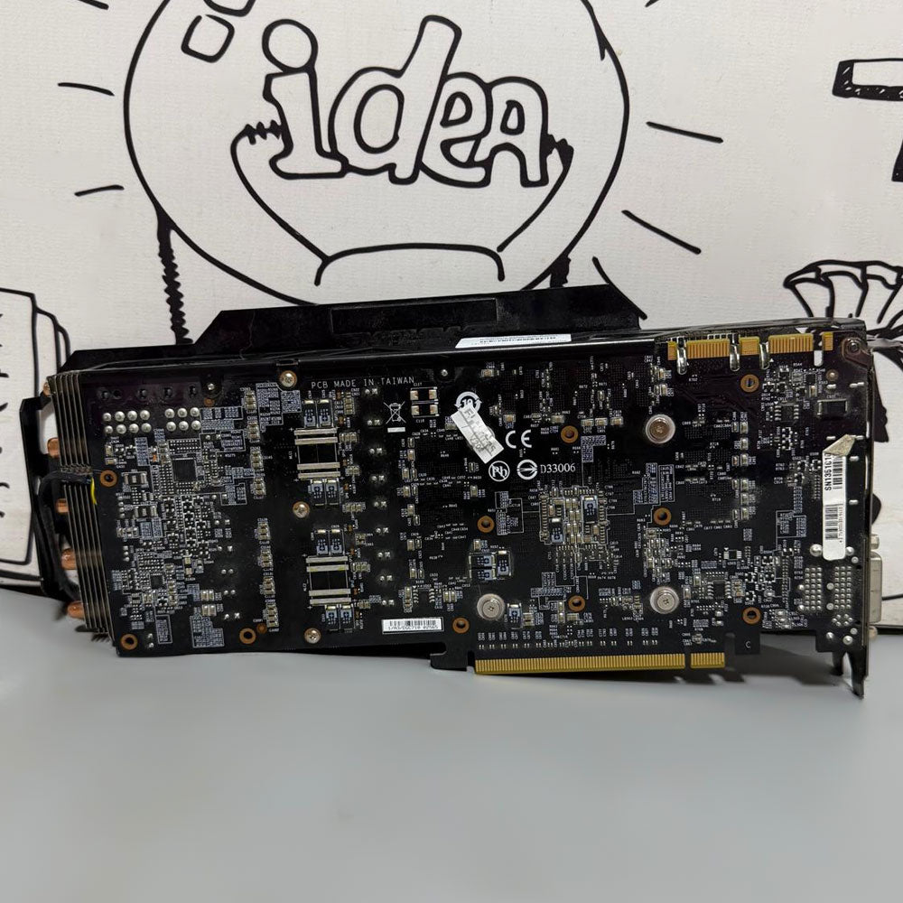 كارت شاشة جيجابايت 2 جيجابايت GeForce GTX 770 WindForce 3X OC GDDR5 (استعمال خارج)