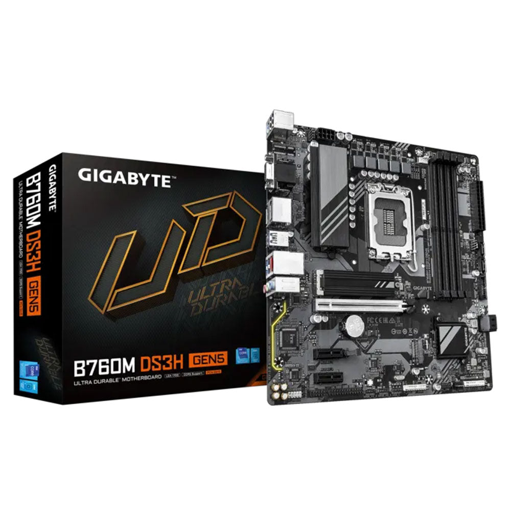 Gigabyte B760M DS3H GEN5 DDR5 Motherboard 