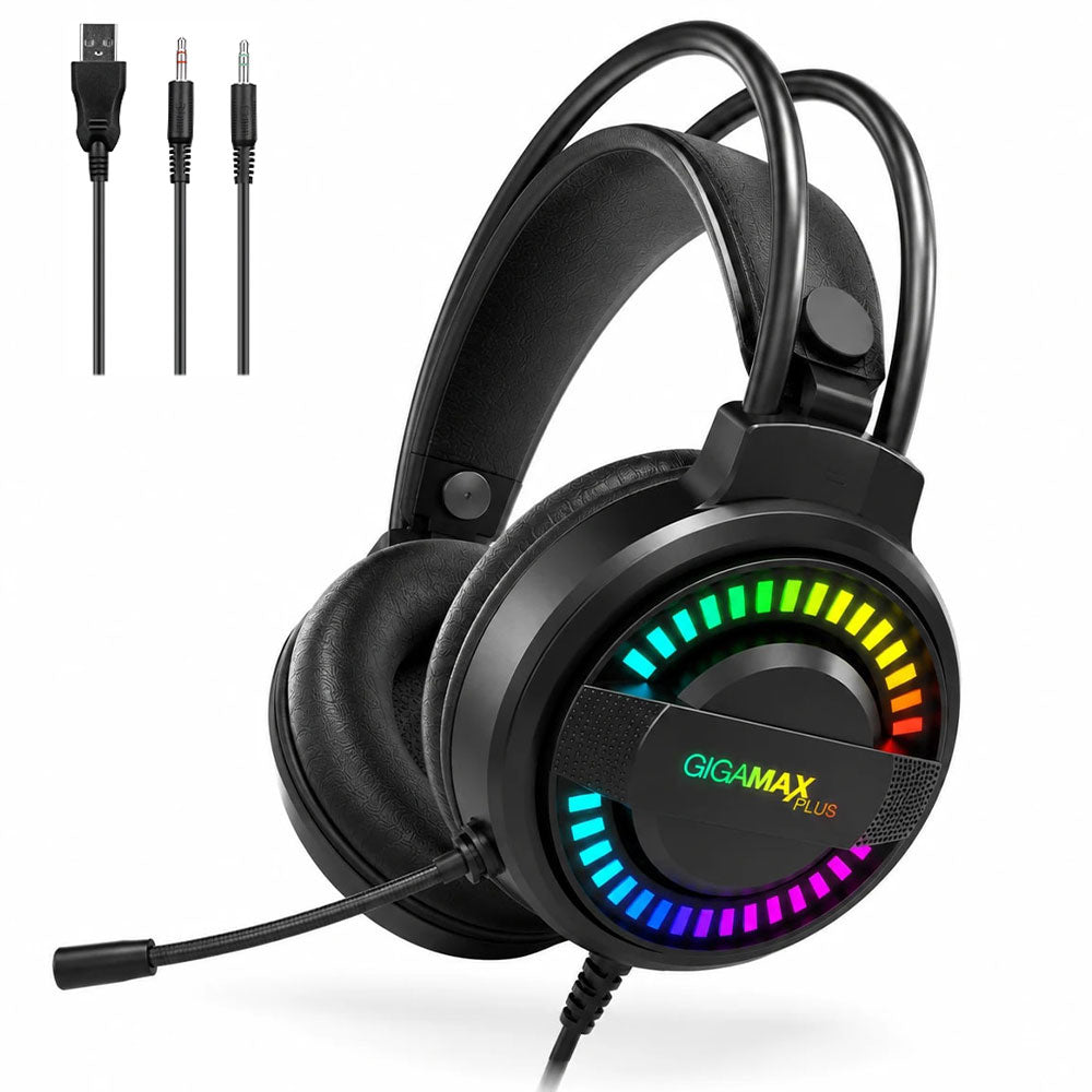 Gigamax Plus Q7 RGB Gaming Headset 