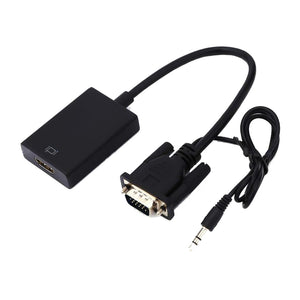 محول VGA الى HDMI + صوت جيجا ماكس بلس