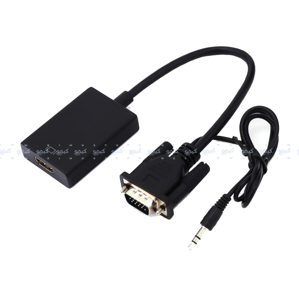 Gigamax Plus VGA To HDMI + Audio Converter