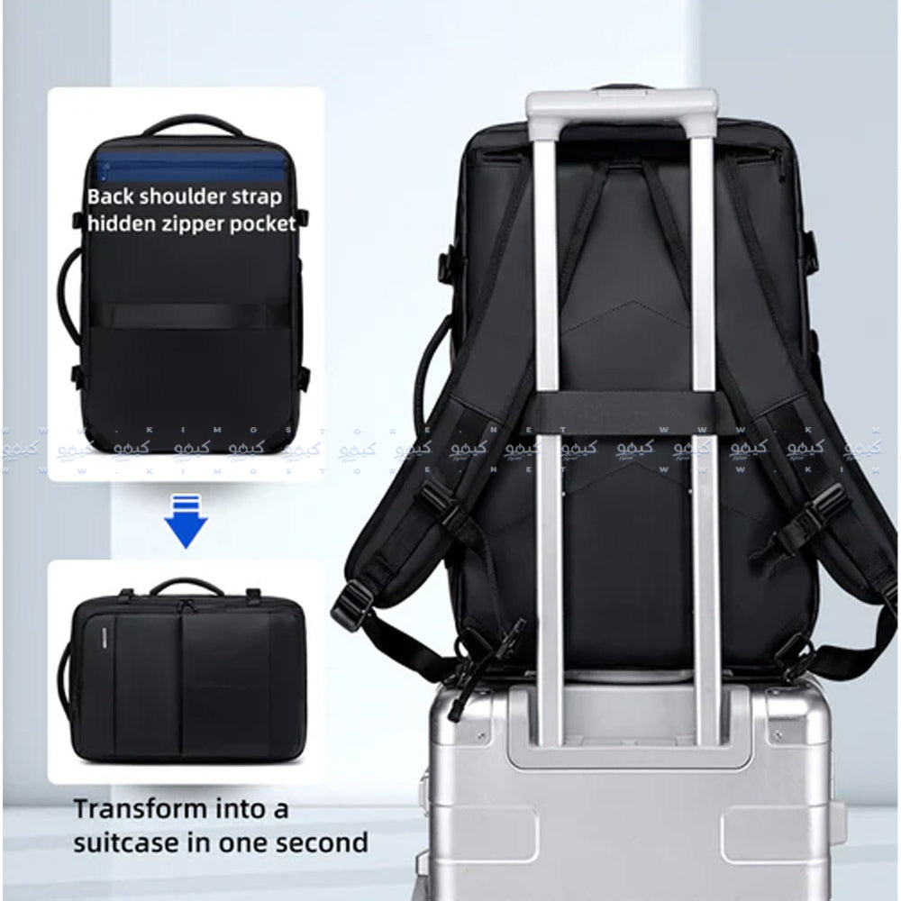 شنطة لاب توب ظهر جولدن وولف GB00734 - أسود