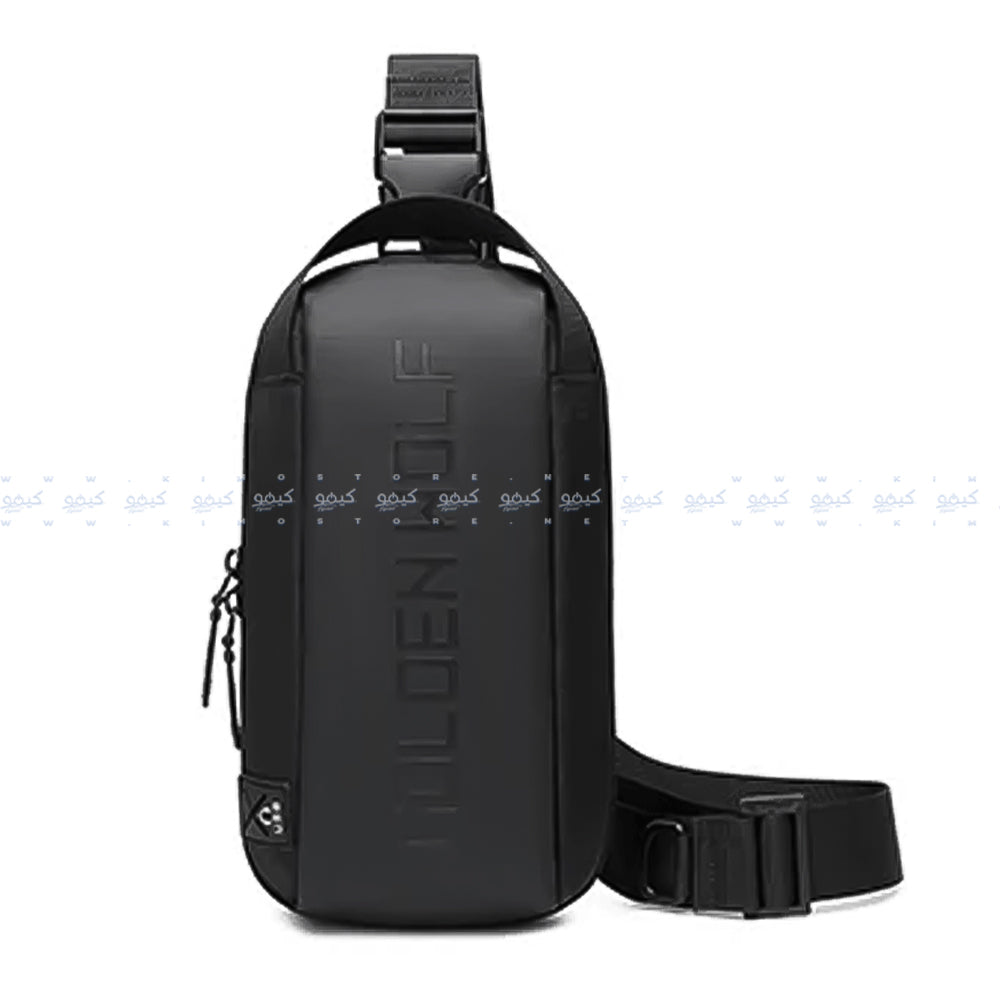 Golden Wolf GXB00131 Crossbody Bag - Black