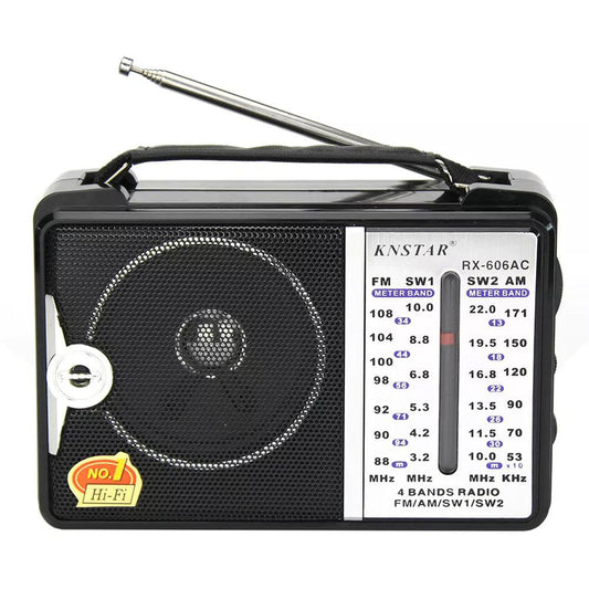 Golon RX-606 AC Portable Radio Speaker 1.0 - Black