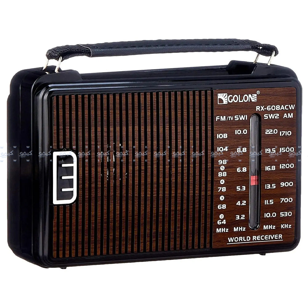 سبيكر راديو متنقل جولون RX-608ACW - بني