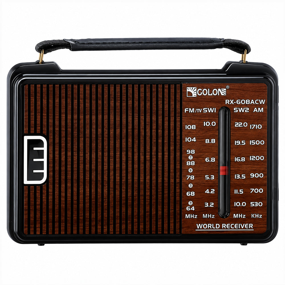 سبيكر راديو متنقل جولون RX-608ACW 1.0 - بني