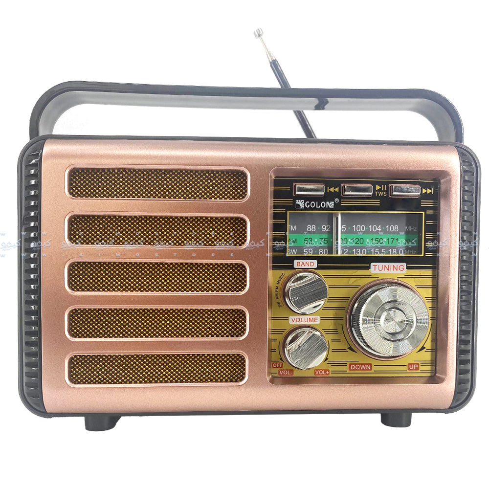 Golon RX-BT068 Portable Radio Speaker 1.0