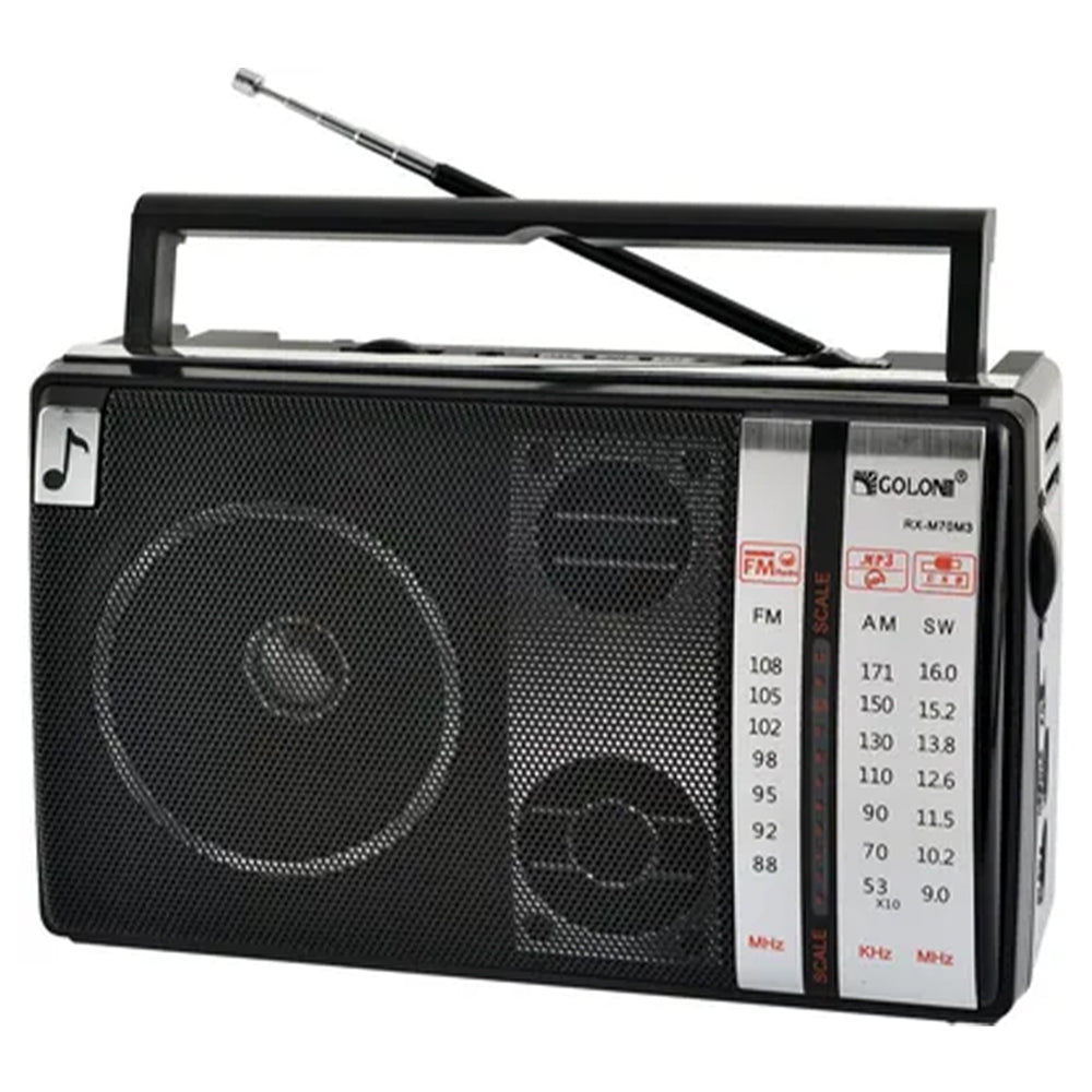 سبيكر راديو متنقل جولون RX-M70BT 1.0 - اسود