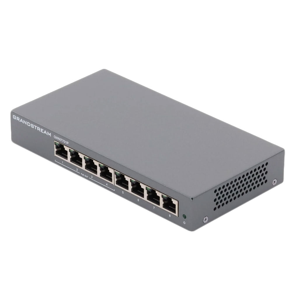 Desktop Switch 4 Ports PoE 101001000Mbps + 4 Ports 101001000Mbps 60W
