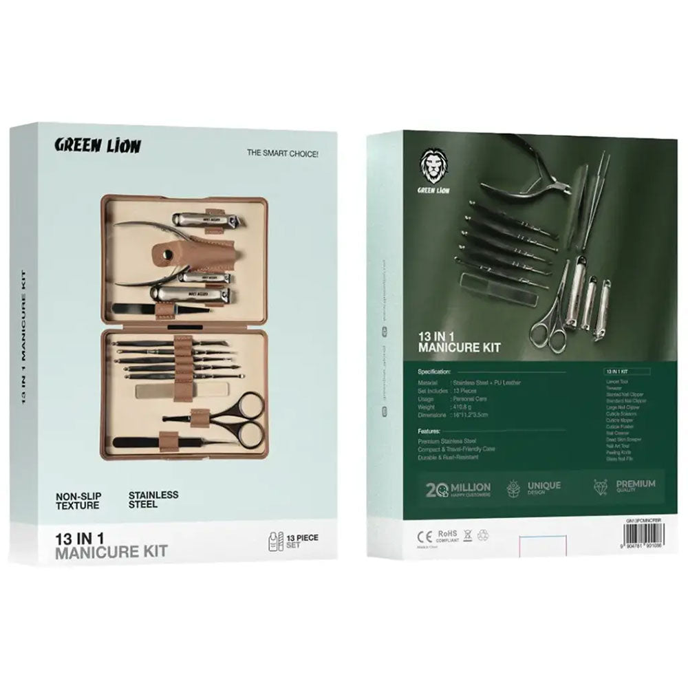 Green Lion 13in1 Manicure Kit 